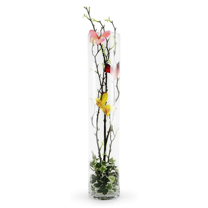 Vase de table Carolee, H 20 po x l 4 po x P 4 po