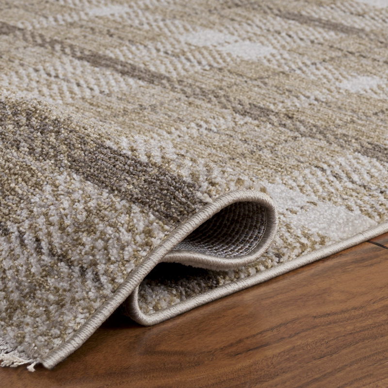 Oxford Plaids 300 Performance Plaid Rug, Rectangle 5'3" x 7'6"