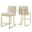 Tabouret de comptoir Privy, ensemble de 2 tissus d'ameublement-1469911702