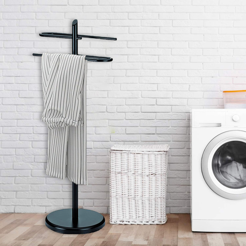 87 cm L Freestanding Towel Rack