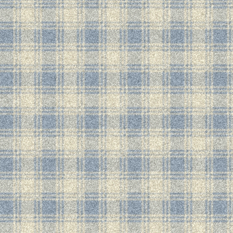 Tapis bleu clair à carreaux Imagine Shortstop, Tapis de couloir 2 pi 1 po x 7 pi 8 po