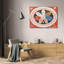 "Evolution, No. 15, Group Iv, the Seven-Pointed Stars" by  Hilma Af Klint - Gallery Wrap Canvas Wall Art-1999814330