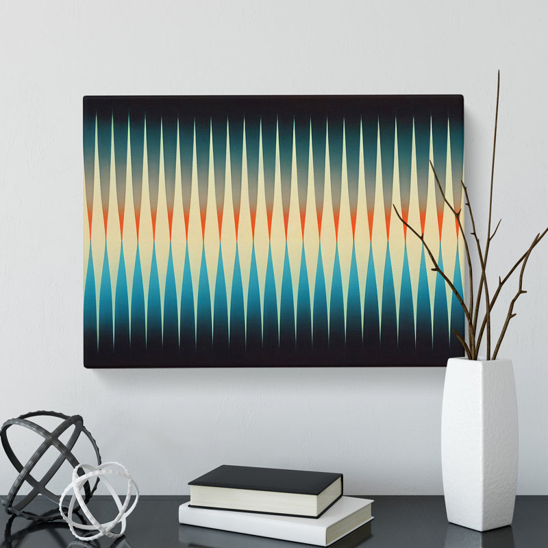 Expressive Abstract Art - Wrapped Canvas, 40cm H x 60cm W x 3cm D