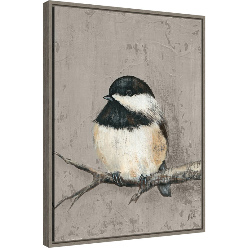 «Winter Bird IV» par Jade Reynolds, reproduction d'art sur toile
