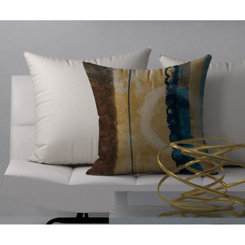 Coussin décoratif carrée Fab expert, 18 po x 18 po