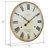 Triche Round Roman Numeral Quartz Wall Clock