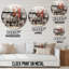 Horloge murale grange rustique Elegance I-1387752460