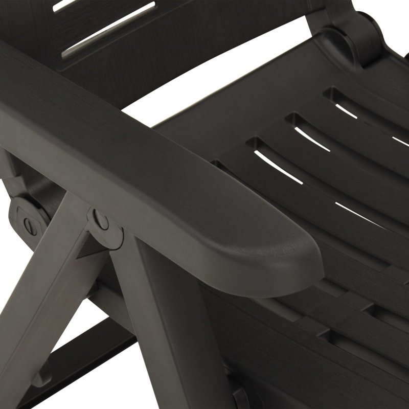 Bercut Patio Dining Armchair, Anthracite