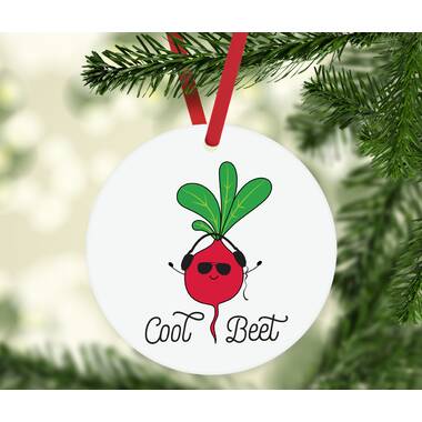Double-sided Printed Wooden Hangings,neighbor Christmas Ornaments