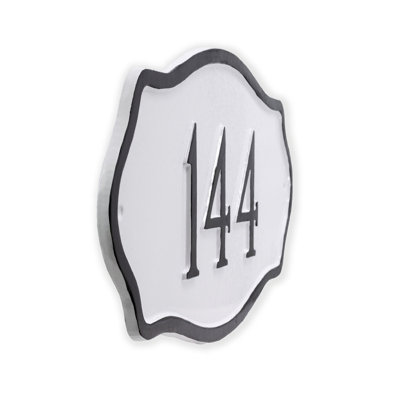 Hampton Address Plaque Frame