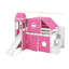 Lit mezzanine double avec tente et tour-340305651-340305661
