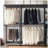 Monica Wood Walk-in Closet System