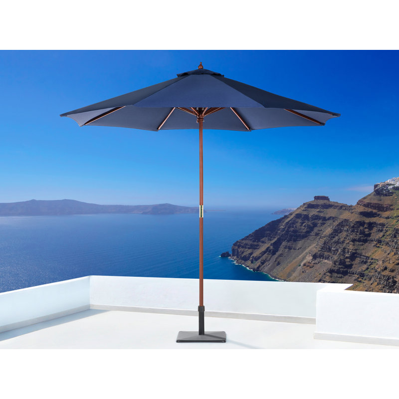 Amplas 270cm Market Parasol, Dark Blue