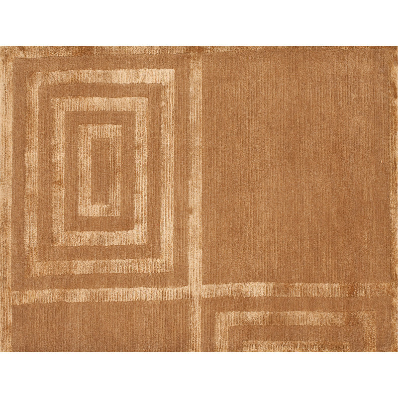 Ralph Lauren Alistair Tiles Wool, Viscose Geometric Rug, Rectangle 9' x 12'