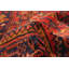 Tapis rouge unique noué à la main 4 pi 4 po x 7 pi 0 po One Of Kind