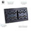 Trendi Switch 8 Gang 1 or 2 Way Light Switch-86175335