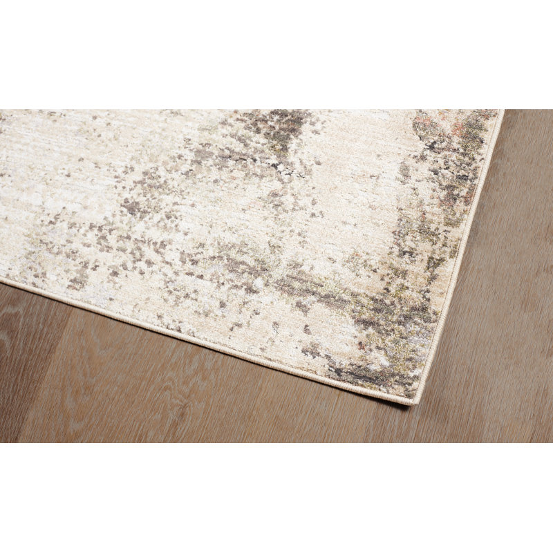 Zulene Abstract Indoor Rug, Runner 2' x 7'6"