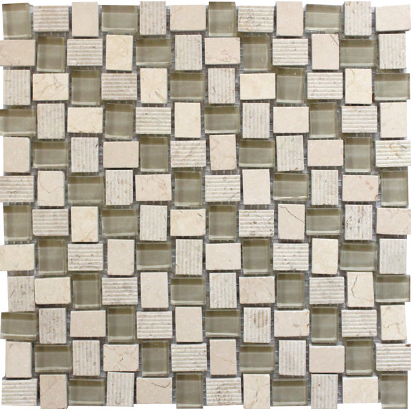 0.8 x 1 Basketweave Mosaic Tile