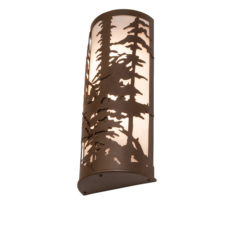 2 - Light Flush Mounted Sconce