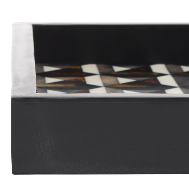 Traude Resin/Mdf Tray Set 2