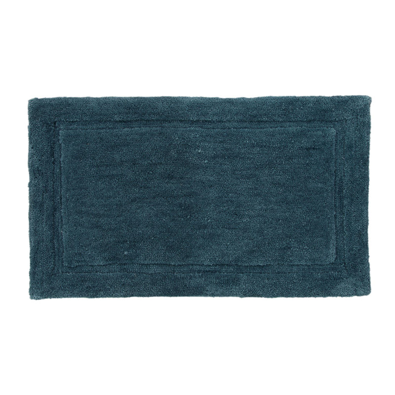 Tapis pour salle de bain Arsenij, Bleu Aqua