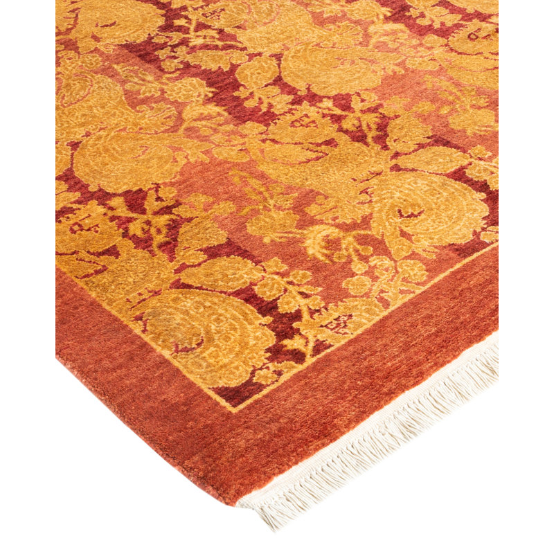 Classic One-of-a-Kind 12' 2" x 14' 9" Hand Knotted Area Rug