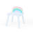 Teamson Kids 3 pc. Table w/Storage Net and Chairs Set