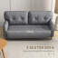 Causeuse en lin Tipper 58,3 po-88407156