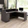 Arrive 72W x 72D Reception L Desk with 3 Drawer Mobile Pedestal