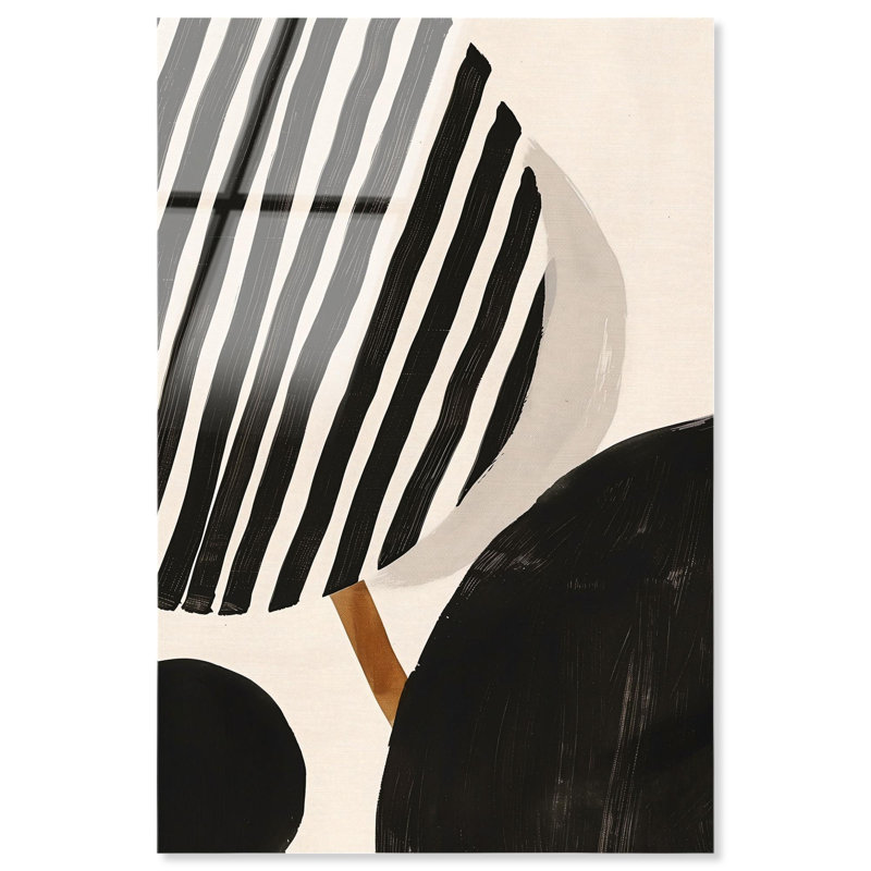Décoration murale linéaire moderne Linear Contempo par Art Remedy, prête à être accrochée, H 30 po x l 20 po