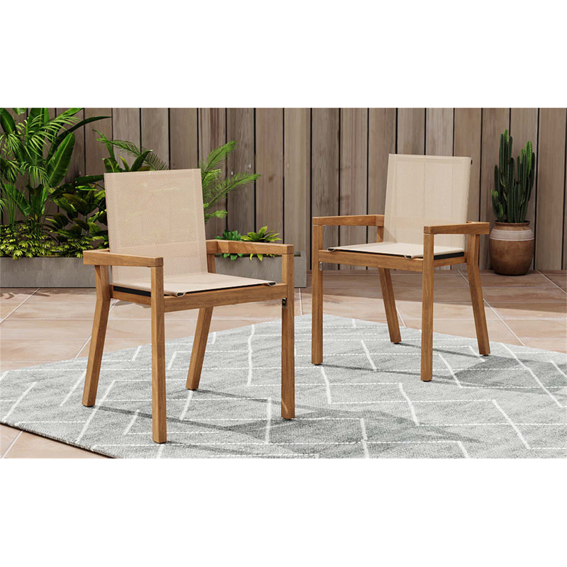 Chaise de salle à manger, ensemble de 2