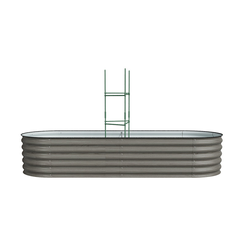 Metal Raised Garden Bed, 120" H x 240" W x 80" D