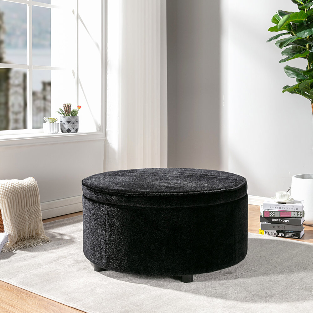 Wrought Studio Golla Upholstered Pouf & Reviews