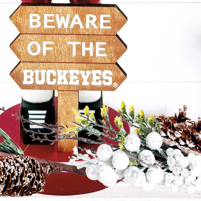 Casse-noisette 12 "NCAA College Spirit Beware, Ohio State