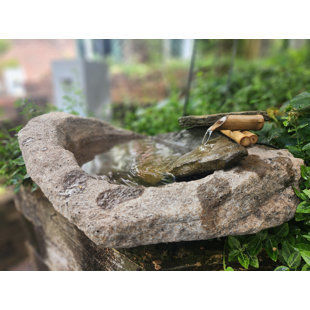Petite fontaine en bambou Rock Bowl