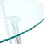 Table en verre moderne simple