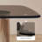 Dehja Glass Top Metal Base Dining Table-842622007
