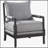Herndon Upholstered Bobbin Accent Chair-15674001-13654599