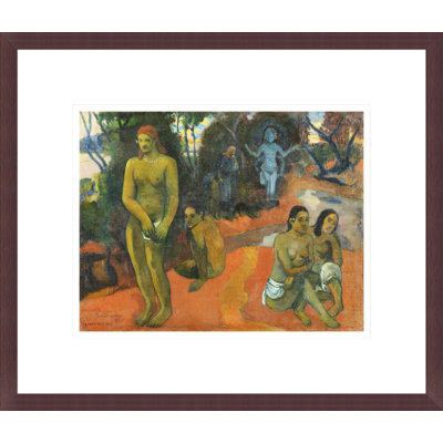 (Delectable Waters) par Paul Gauguin - Estampe numérique encadrée