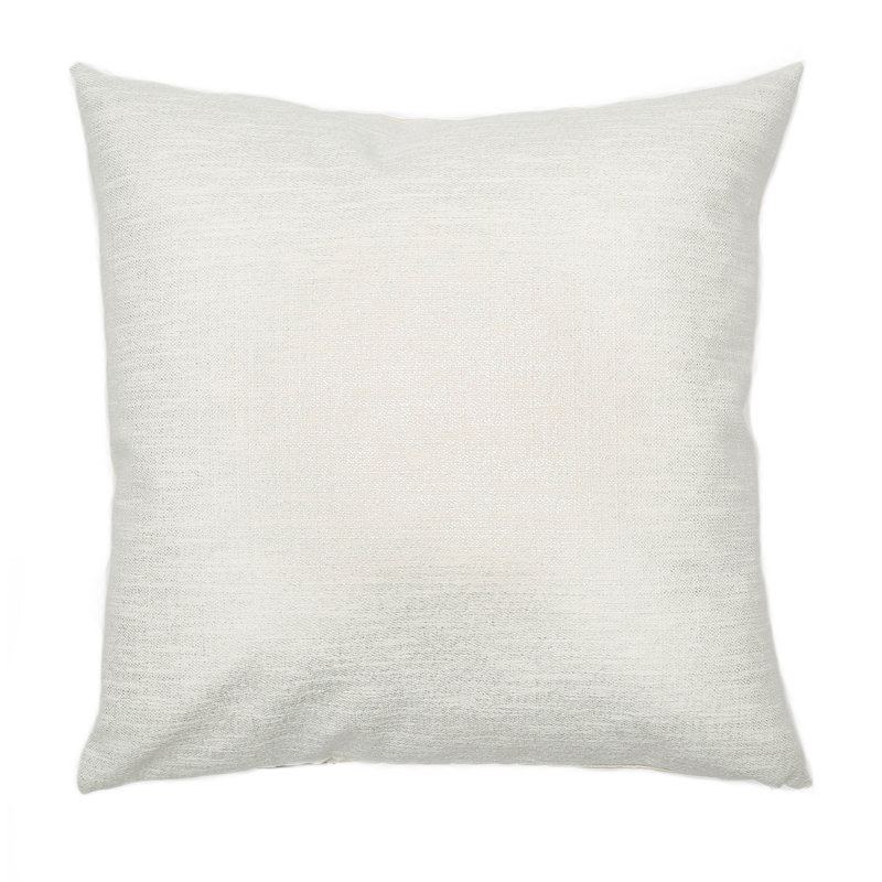Richford Feather Throw Pillow, Crystal