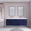Ensemble de meuble-lavabo double mural 70,5 "Bensley-508742711