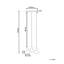 Castaly 3 - Light Brass Cluster Pendant