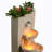 3-Tier Cascading Outdoor Water Fountain with Planter and Built-In LED Lights – Decorative Garden or Patio Feature-190328791