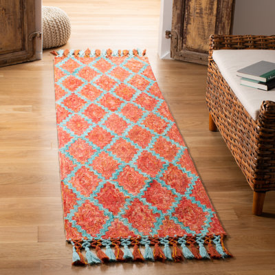 Dicarlo Hand Tufted Performance Geometric Rug