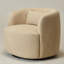 Fauteuil demi-tonneau pivotant Wheat-1227608944