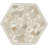 Daltile Pebble Oasis Natural Stone Framed Hexagon Pebble Mosaic 11" x 10" (11 PC per Carton) (10.88 SQFT per Carton)-107154115