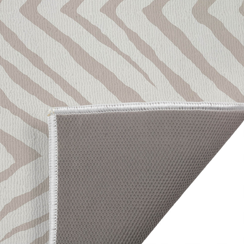 Paillasson Zebra, Taupe, L 34 po x L 21 po