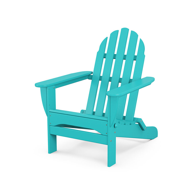 Chaise Adirondack pliante POLYWOOD Classic Adirondack, Aruba