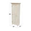 Adelaja Solid Wood Storage Cabinet