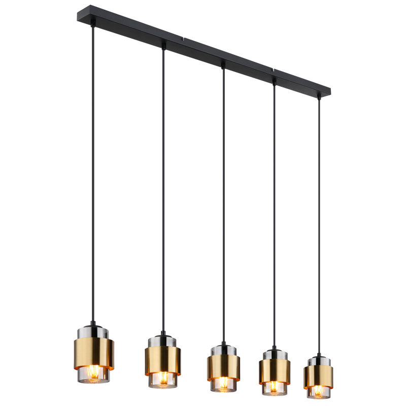 5 - Light Matte Black Pendant